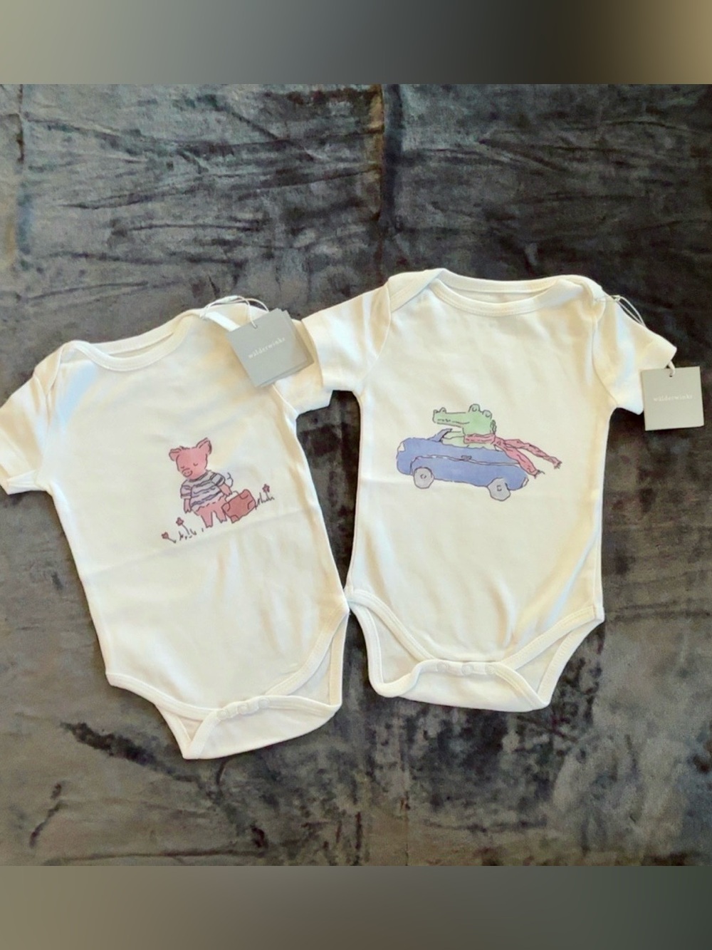 Walderwinks Organic Onesies NWT